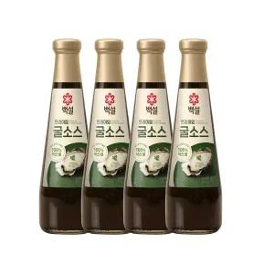 백설 남해 굴소스 500g x 4