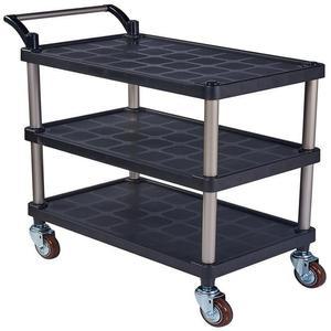 [OF9M1100]서빙카 플라스틱 3단 대 무소음바퀴