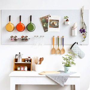 [오너클랜]인테리어 원형 철제 타공판 판넬 대형 보드 600x1200