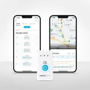 IO180-OH 인포카 자동차 스캐너 진단기 OBD2 ELM327 Android iOS 동시지원