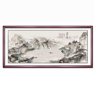 산수화 액자 대형 풍수 동양화 인테리어 거실 사무실