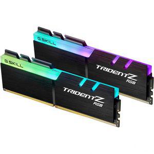 G.SKILL 트라이던트 Z RGB 시리즈 (인텔 XMP) DDR4 RAM 64GB (2x32GB) 3600MT/s CL18-22-22-42 1.35V 데스