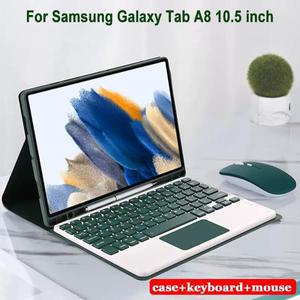 삼성 갤럭시 탭 A8 용 키보드 케이스, 블루투스 커버, SM-X205N X200N, 10.5 인치