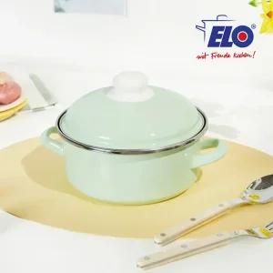 ELO 고메파스텔 양수 18cm 그린 / 법랑냄비 / 독일코팅냄비