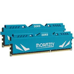 [미국배송] MOAFFZEY 1600MHZ DDR3 RAM 16GB(2 * 8GB)(PC3-12800) XMP1.2 CL9 1.5V UDIMM PC 데스크톱 메모리 모듈 램 업그레이드 비버퍼링 비ECC 컴퓨터