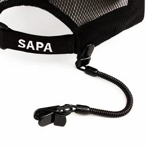 싸파 캡키퍼 스프링줄 모자클립 이탈방지 낚시모자집게