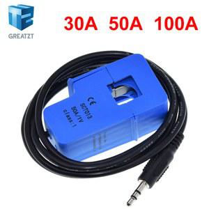 30A 50A 100A SCT 013 030 050 000 비침습적 AC 전류 센서 스플릿 코어 변압기