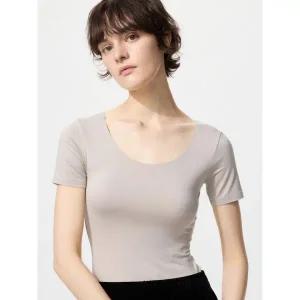 유니클로 UNIQLO 히트텍U넥T(반팔)