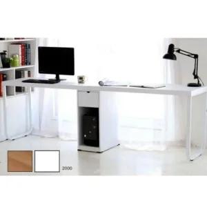 일자책상2000 GD 0108-06 본체 2인용 학생책상 컴퓨터