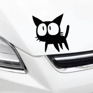 자동차 운전 초보용 캣츠아이 차량스티커 희망 메시지 안전 스티커 초보운전