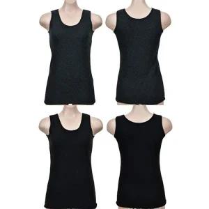 [하프클럽/](스킨센스)융털 안감 무지 민소매 기모 여성 런닝