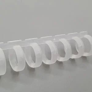 [셀러에이드]셀프제본 루즈링 클릭링 투명 12mm 칼루즈링 루즈링