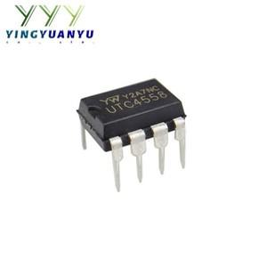 100%  5-50 개묶음 UTC4558 4558 DIP-8 IC 칩셋 집적 회로 칩