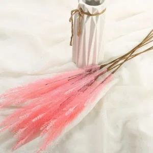 [콩심팥심]갈대 조화 인테리어 꽃다발 핑크 뮬리