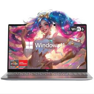 ACEMAGIC AMD 노트북, Ryzen 7 5700U(8C/16T), 라데온 RX 베가 8 그래픽, 15.6인치 FHD 디스플레이, 16GB RAM 512GB NVMe SSD 노트북 컴퓨터(숫자 KB, Type_C(완전 기능), WiFi 6, 54Wh 배터리
