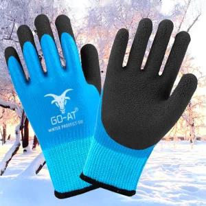 고트 두꺼운 방한 기모 방수 겨울작업장갑 10켤레