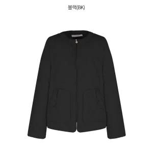 [롯데백화점]올리비아하슬러 반넥퀼팅경량점퍼DWPD001