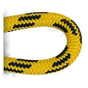 펠리컨 로프 24줄 16인치 11mm 수목 000파운드 MBS 정적 등반 경량 24 120피트 일반 옐로우 블랙