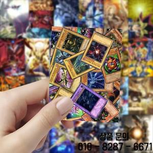 게임 보드 스티커 4x3CM 60PCS YuGiOh Airsoft 총 전화 노트북 자동차 카메라 워터 컵에 대 한 어두운 Magi