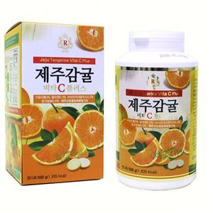 로얄  제주감귤  비타 C 플러스 500g/ 비타민캔디