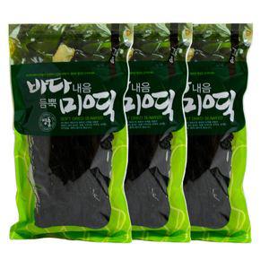 [울돌목] 완도산 A등급 햇미역 150gx3 산모용,가정용/ 지퍼백 포장