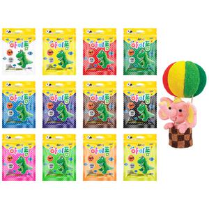 아모스 아이폼 50g 12색세트 칼라폼클레이