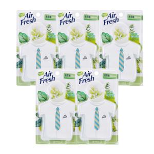 에어후레쉬 옷장용 방향소취제 리프레쉬 허브향 32g x5개