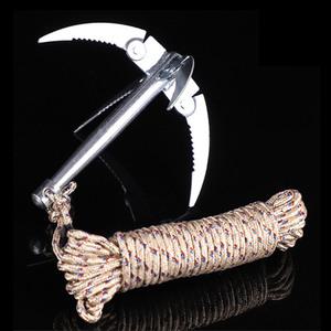 휴대용 수초제거기/민물낚시 수초낫 로프 세트