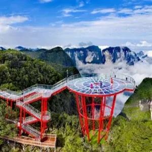 [부산][노쇼핑] 장가계직항 칠성산 별장숙박 5일