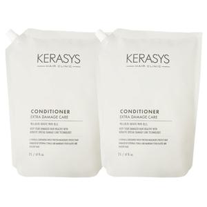 케라시스 엑스트라 데미지케어 대용량 린스 2000ml x 2개 리필용