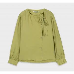 [미쏘][미쏘]2WAY 리본 블라우스(MIWBLB216G)