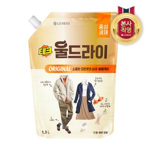 [균일가전]테크 울드라이 오리지널 겸용 리필 1.3L 1개