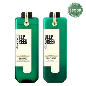 제이숲 딥그린제이 아로마 샴푸 일랑일랑 1000ml+트리트먼트 일랑일랑 1000ml