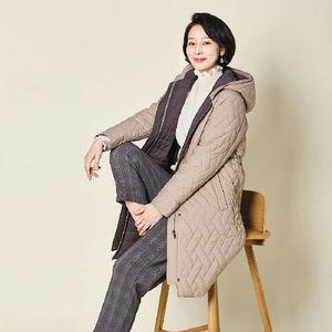 7일)샹제리 리버시블 자수 퀼팅 코트 1종