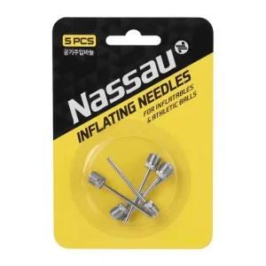 낫소 공기주입바늘 5개입 펌프바늘 바람넣기 공바늘 어댑터 볼핀