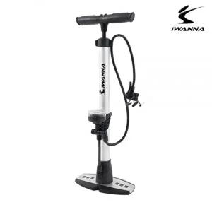 아이워너 알루미늄 게이지 펌프(자전거 공기주입기)-WFDC455