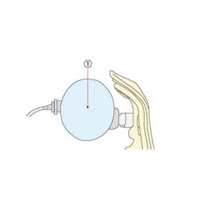 KOKEN 여성도뇨 실습모형 LM-061 부속품 브래더 (Bladder)