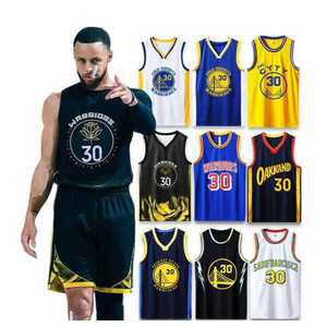 커리유니폼 농구 유니폼 NBA 나시 져지 바지 조끼 고품질