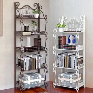 엔틱 스탠드 수납장 철제 선반 접이식