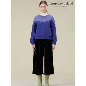 [써스데이아일랜드]벨벳 핀턱 팬츠 T236MPT133W _P402544246