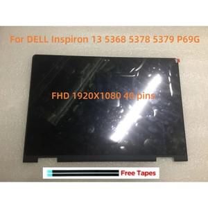 DELL Inspiron 13 5368 P69G 스크린 어셈블리베젤 포함 13.3인치 터치 B133HAB01.0 NV133FHM-N41 A11 HD