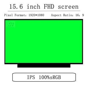 레노버 씽크패드 P53 T15G 노트북 LCD 스크린 패널 15.6인치 LED 매트릭스 1920x1080P FHD IPS N156HCE-GN1