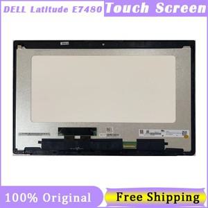 DELL Latitude E7480 디지타이저 교체  14 인치 노트북 터치 스크린 어셈블리 FHD 1920x1080 WQHD 2560x144