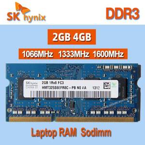 SK 하이닉스 RAM DDR3 노트북 메모리 2GB 4GB 1066MHz 1333MHz 1600MHz 1Rx8 2Rx8 PC3 8500S 10600S 12800S SODIMM