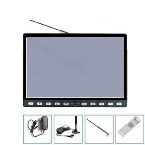 DMB TV 휴대용 경비실 블랙 무선 12인치 초고화질 디지털 5인치 여행용 시청 초슬림