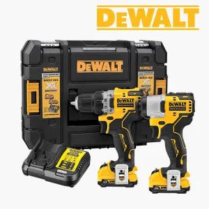 디월트 DCK2110D2T 충전콤보세트 12V 2.0Ah 배터리 2개 (임팩트드릴+충전드라이버)