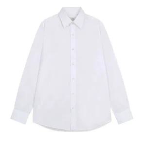 지이크 스탠다드칼라 드레스셔츠 화이트PJB5502