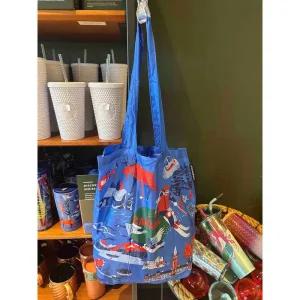 [정품] 스타벅스 리유저블 에코백 캐나다 디스커버리 토트백