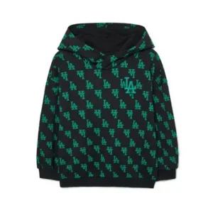 MLB키즈후드티 NQK 7AHDM0134-07BKS Classic Monogram 후드