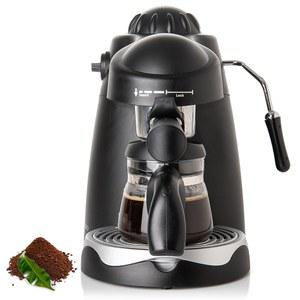 믹스프레소 에스프레소 메이커, 밀크 프로더가 포함된 3.5바 머신, 에스프레소/카푸치노 메이커 4컵, 유리 카라페, 라떼 및 카푸치노 머신이 800w 커피